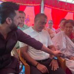 सानेपास्थित कांग्रेस पार्टी कार्यालय पुगे रास्वपा सभापती लामिछाने